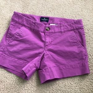 American Eagle midi shorts